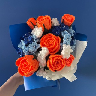 Telegram profile photo for Mommy's crochet bouquet 💐
