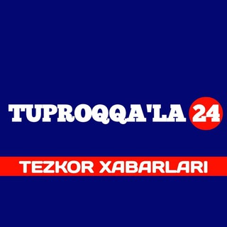 Telegram profile photo for TUPROQQAL'A24 | TEZKOR XABARLARI