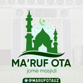 Telegram profile photo for "Маъруф ота" жоме масжиди