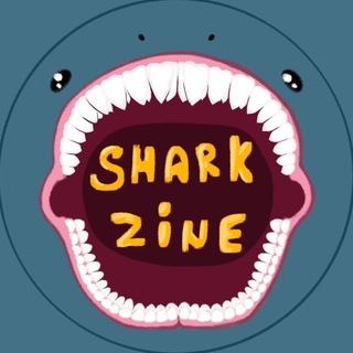 Telegram profile photo for shark zine