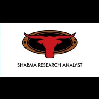 Telegram profile photo for SHARMA RESEARCH ANALYST