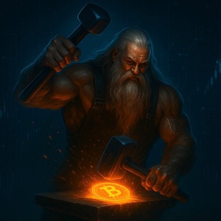 Telegram profile photo for ⚒🔥КРИПТО💰КУЗНЯ🔥⚒
