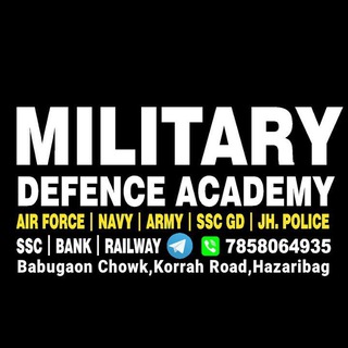 Telegram profile photo for Military Defence Academy