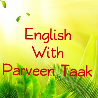 Telegram profile photo for English With Parveen Taak