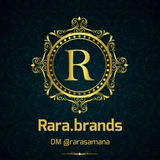 Telegram profile photo for rara.brands ✨