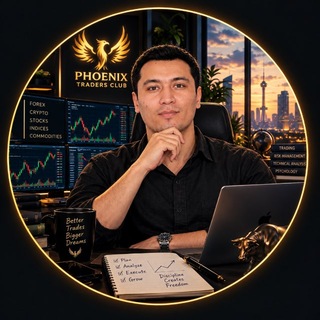 Telegram profile photo for "Phoenix traders club"