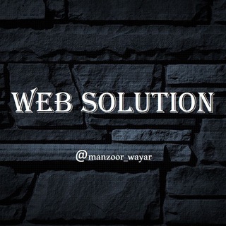 Telegram group profile photo for WEB Solution