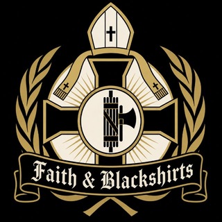Telegram profile photo for Faith & Blackshirts