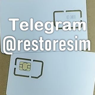 Telegram profile photo for восстановить сим карту