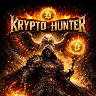 Telegram profile photo for KRYPTO HUNTER 🔥 🦅