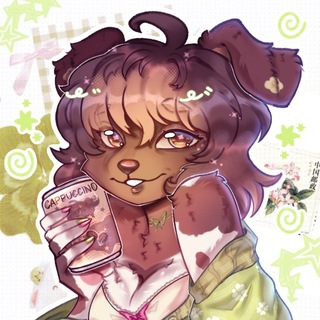 Telegram profile photo for .𖥔 ݁✶Puppyccino𝜗𝜚₊˚⊹
