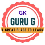 Telegram profile photo for GK GuruG Official