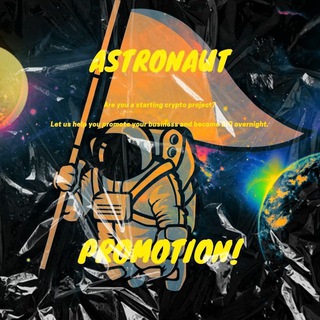 Telegram profile photo for Astronaut Airdrop/Presale promotion channel ๐๐