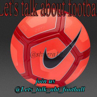 Telegram group profile photo for Let's talk about football ⚽️⚽️⚽️
