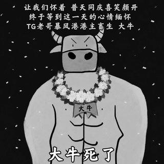 Telegram profile photo for 大牛追悼会