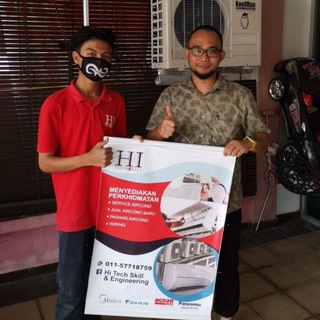 Telegram profile photo for Servis Aircond Penang Hi Tech Skill❄️