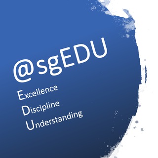 Telegram group profile photo for SG πΈπ¬ EDUcation π¨βπ»π©βπ«π¨βπ«π©βπ¦βπ¦