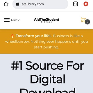 Telegram profile photo for AidTheStudent Library📓
