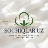 Telegram profile photo for Sochiqlar.uz (Optom)