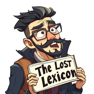 Telegram profile photo for The Lost Lexicon