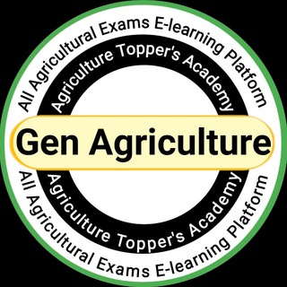 Telegram profile photo for Gen Agriculture by Agri Toppers Academy