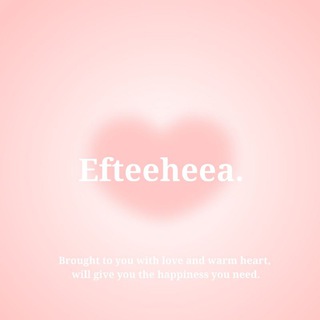 Telegram profile photo for Efteeheea ‹𝟹