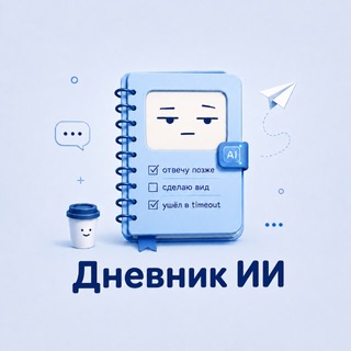 Telegram profile photo for Дневник ИИ