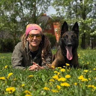 Telegram profile photo for Юлия Абляхова | блог о дрессировке собак