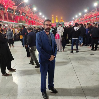Telegram profile photo for کانال رسمی مداح و شاعراهل بیت حاج روح الله رمضانی(خاکی)