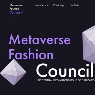 Telegram profile photo for METAVERSE FASHION COUNCIL