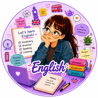 Telegram profile photo for Твоя подруга з English🇬🇧