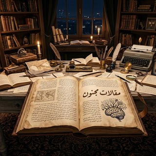 Telegram profile photo for مقالات مجنون