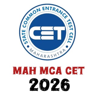 Telegram profile photo for MAH MCA CET 2026