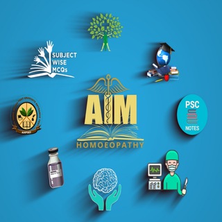 Telegram profile photo for AIM Homoeopathy