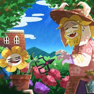 Telegram profile photo for ИВЕНТ! Blog Asgore & Flowey