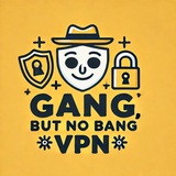 Telegram profile photo for Gang, but no bang VPN
