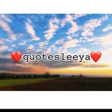 Telegram profile photo for » QUOTESLEEYA «