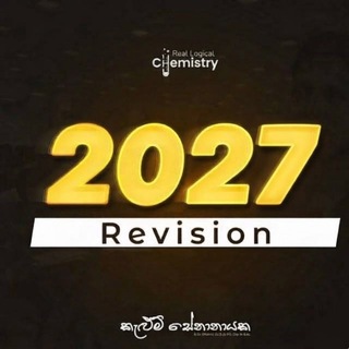 Telegram profile photo for KS Chemistry 2027 REVISION