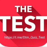 Telegram profile photo for DTM TESTLAR