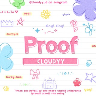 Telegram profile photo for proof @cloudyy_id