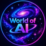 Telegram profile photo for World of AI