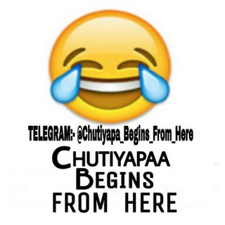 Telegram profile photo for Chutiyapa Begins From Here ©™