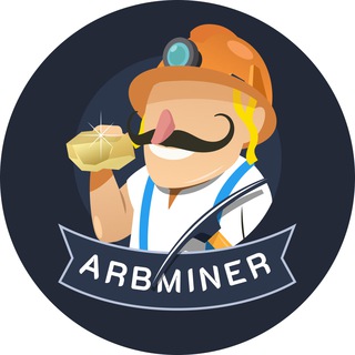 Telegram profile photo for ARBMiner Channel (8% daily ARB💙⛏🧡)