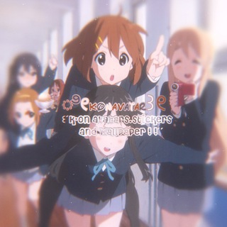 Telegram profile photo for ꒰´k-on авы,стикеры и обои ! !ˊˊ🍨
