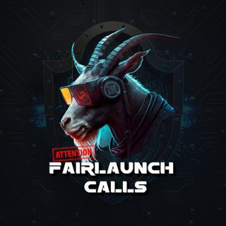 Telegram profile photo for FAIRLAUNCH CALLS