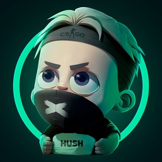 Telegram profile photo for HUSH x CS2