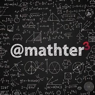 Telegram profile photo for Mathter³/ریاضی دانشگاه