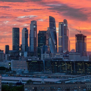 Telegram group profile photo for Небоскребы Москвы. Skyscrapers of Moscow