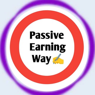 Telegram profile photo for Passive Earning Way ✍️