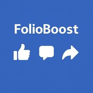 Telegram profile photo for FolioBoost